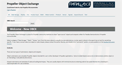 Desktop Screenshot of obex.parallax.com